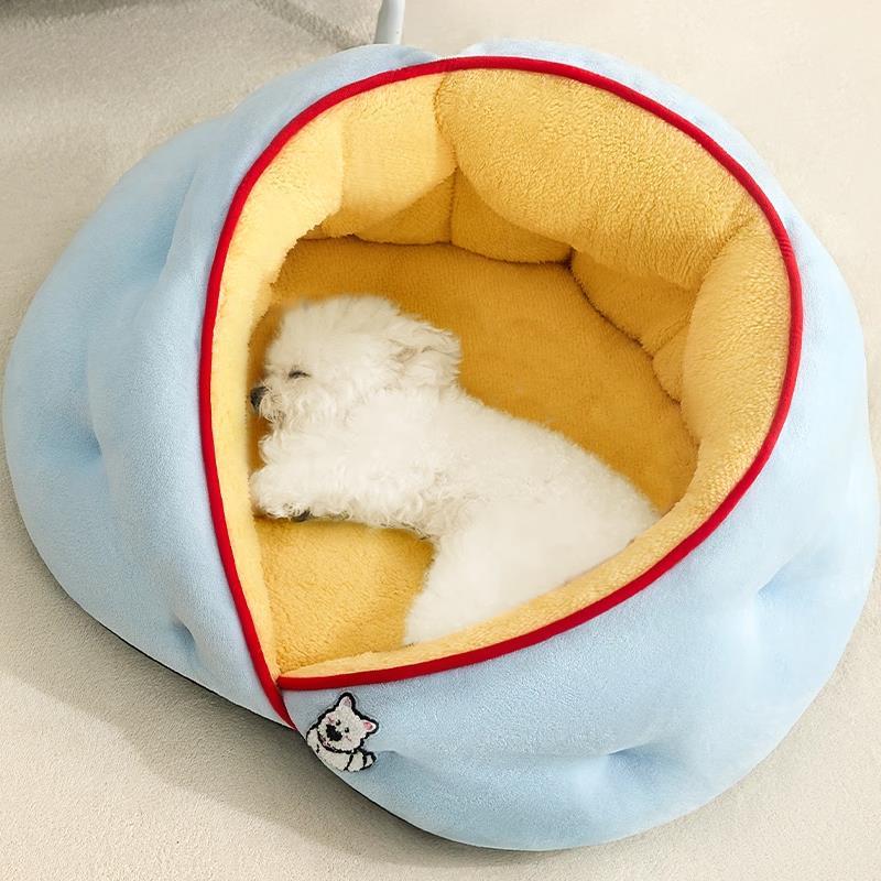 新式狗窝四季通用夏日狗睡觉的床垫夏天小型犬宠物沙发猫咪房子屋