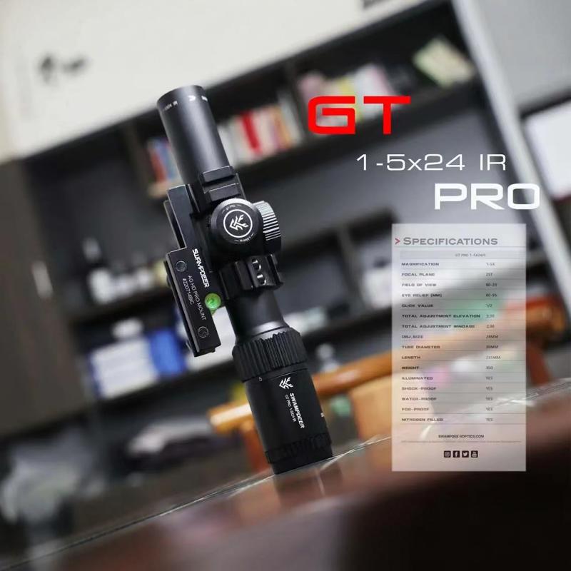 沼澤鹿速瞄GTPRO1-5倍鏡十字6倍