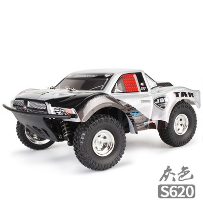 新品新品rc1:24四驱高速竞技越野小qc短卡无线遥控越野车模男童玩