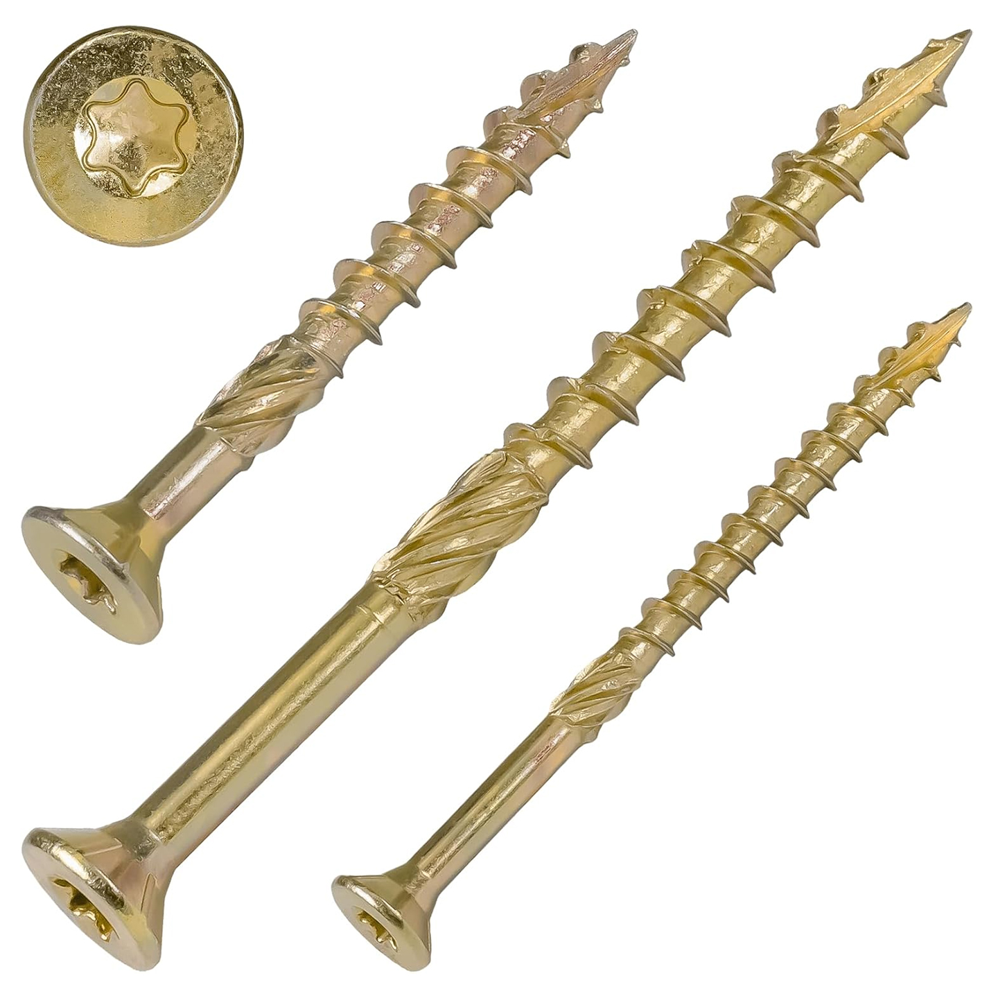 标杰梅花槽高强度木螺丝