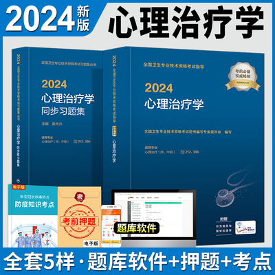 新版2024年心理治疗师中级人卫