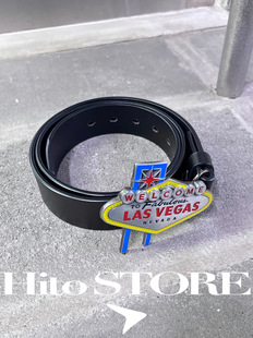 Hito STORE复古百搭真皮金属扣腰带皮带