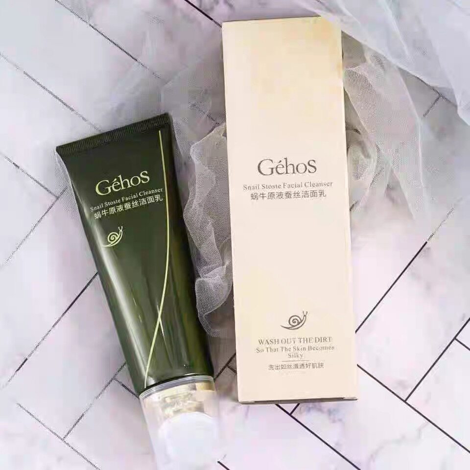 姬存希刷头洁面乳蜗牛原液蚕丝洗面奶洗卸二合一官方正品