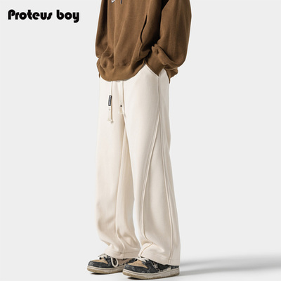 ProteusBoy户外休闲裤美式裤子男