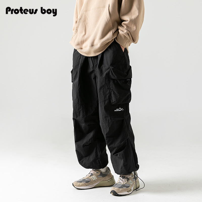 ProteusBoy户外工装伞兵休闲裤子
