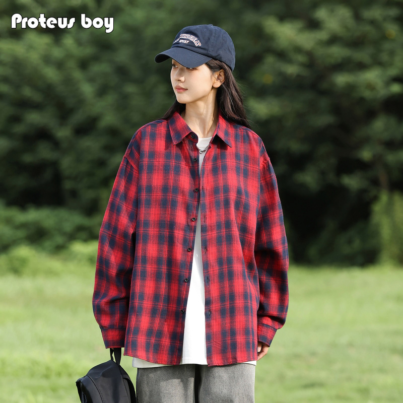 ProteusBoy长袖衬衫潮流