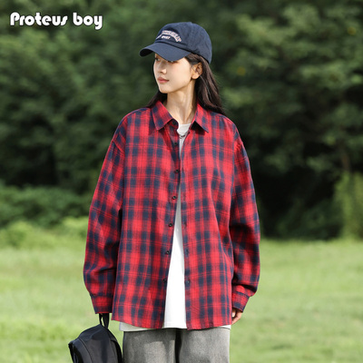 ProteusBoy长袖衬衫潮流