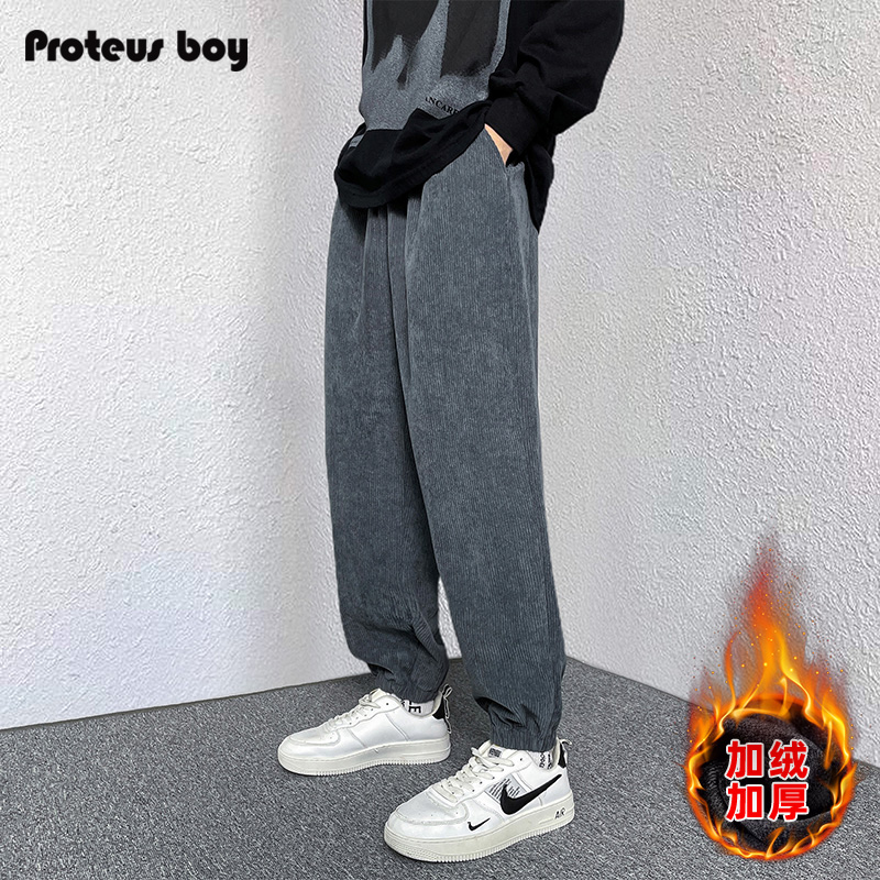 ProteusBoy户外休闲裤美式裤子男