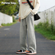 男款 春秋夏季 宽松直筒男士 ProteusBoy牛仔裤 阔腿复古水洗休闲长裤