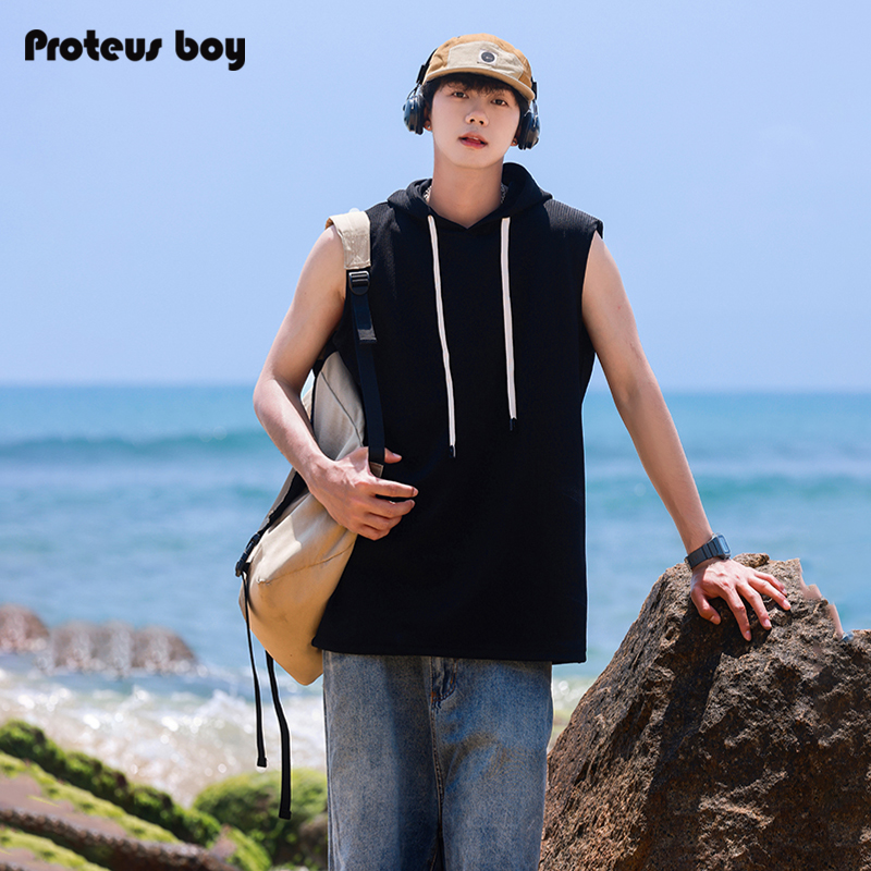 ProteusBoy夏季套頭背心
