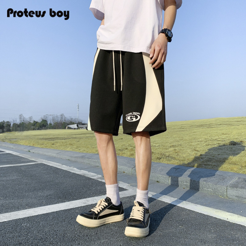 ProteusBoy户外休闲五分短裤男