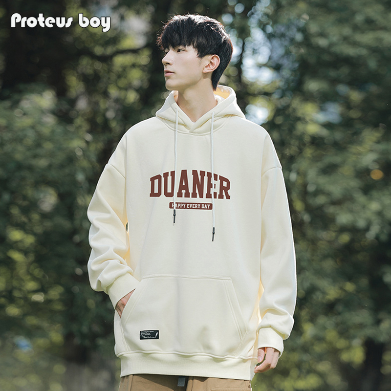 ProteusBoy连帽卫衣男新款