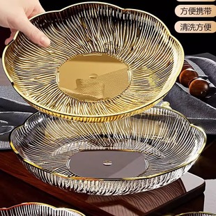 轻奢吐骨头盘碟家用骨碟垃圾盘碟餐桌创意高颜值小碟子精致水果碟