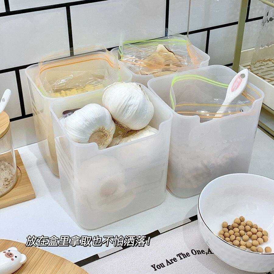 厨房收纳盒冰箱侧门储物盒蔬果鸡蛋保鲜盒整理分装神器通用