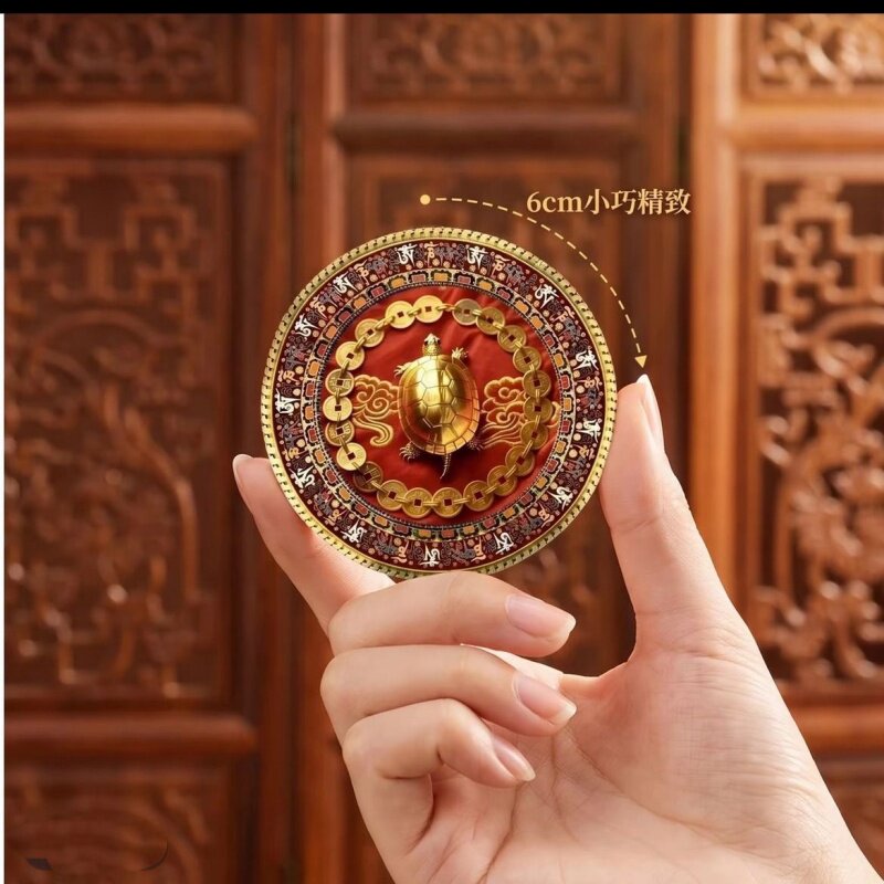 【先生推荐】金钱乌龟开门见鞋柜贴门口有鱼缸入户门侧面装饰贴纸