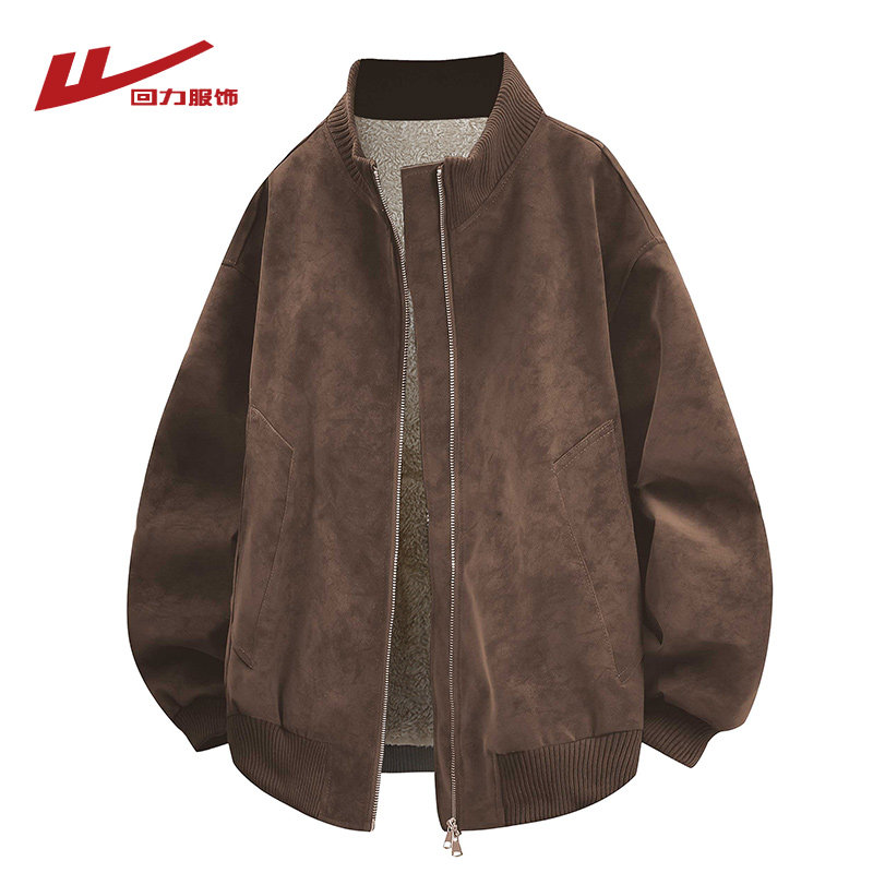 回力美式复古加厚扎染棉服男士秋冬款潮牌痞帅男生保暖皮夹克外套,男装,棉衣,淘宝优惠券,粉丝福利购,淘宝优惠卷