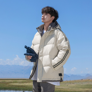 棉袄子加绒加厚冬天男生棉衣冬装 2024新款 外套 棉服秋冬季 回力男士