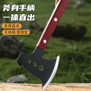 生存手斧随身户外斧头高锰钢锻打野营开荒爬山开山斧砍树小钢斧子