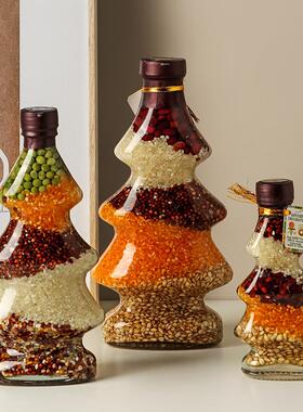 创意装饰摆件酒柜品五谷丰登乔迁现代简约客厅杂粮新居家居摆设i.