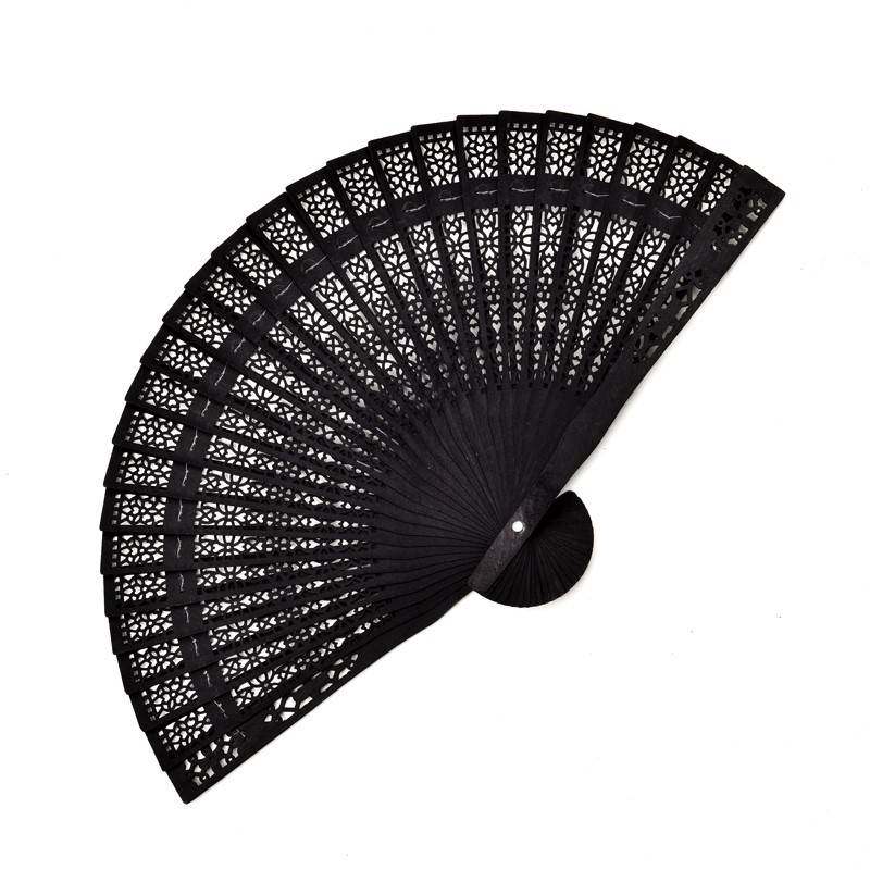 轻狂易开合七寸全竹骨扇中国风双面随身流苏扇子古风折扇男女舞