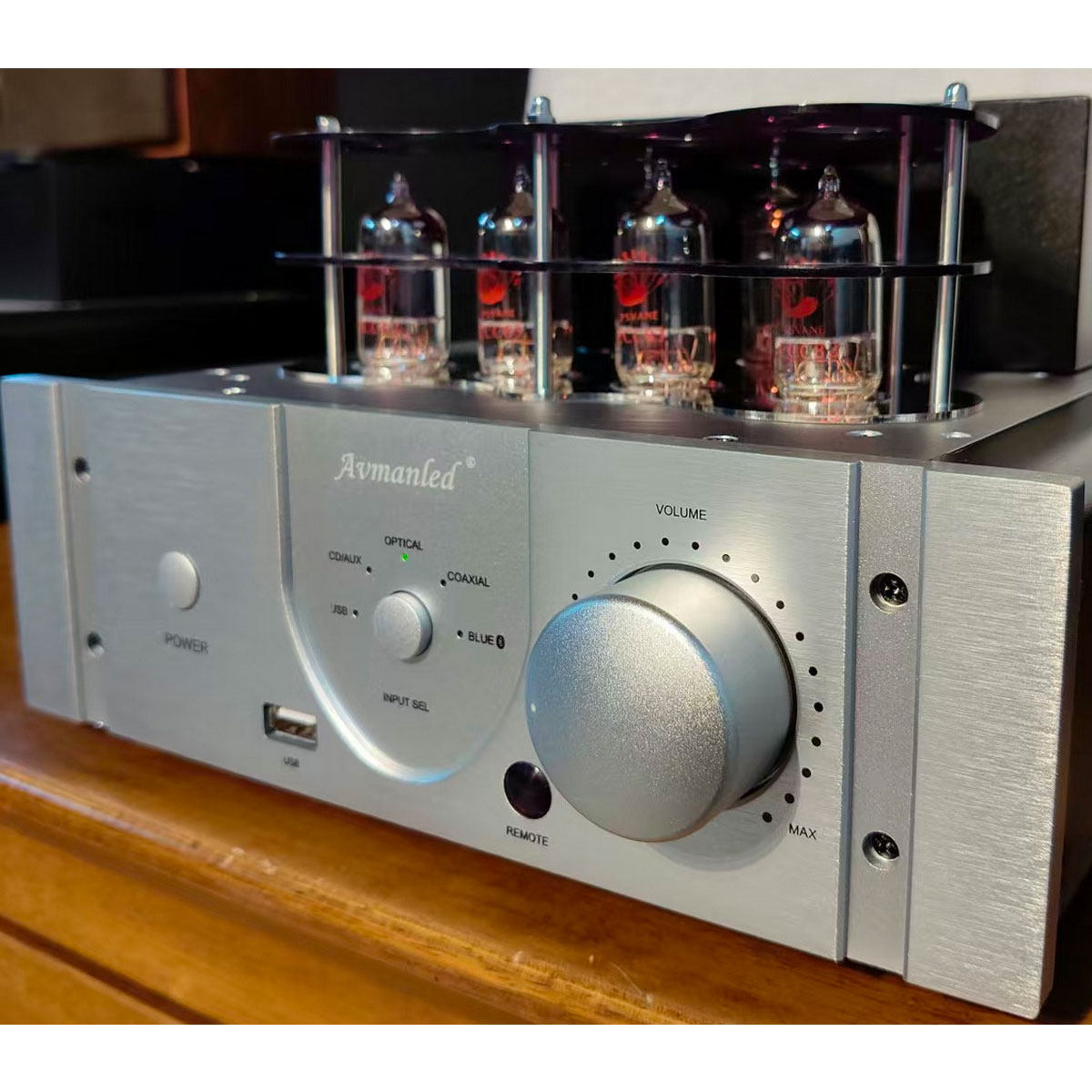 HIFI胆机功放6管和田茂电路12AX7管蓝牙同轴大功率套装5寸