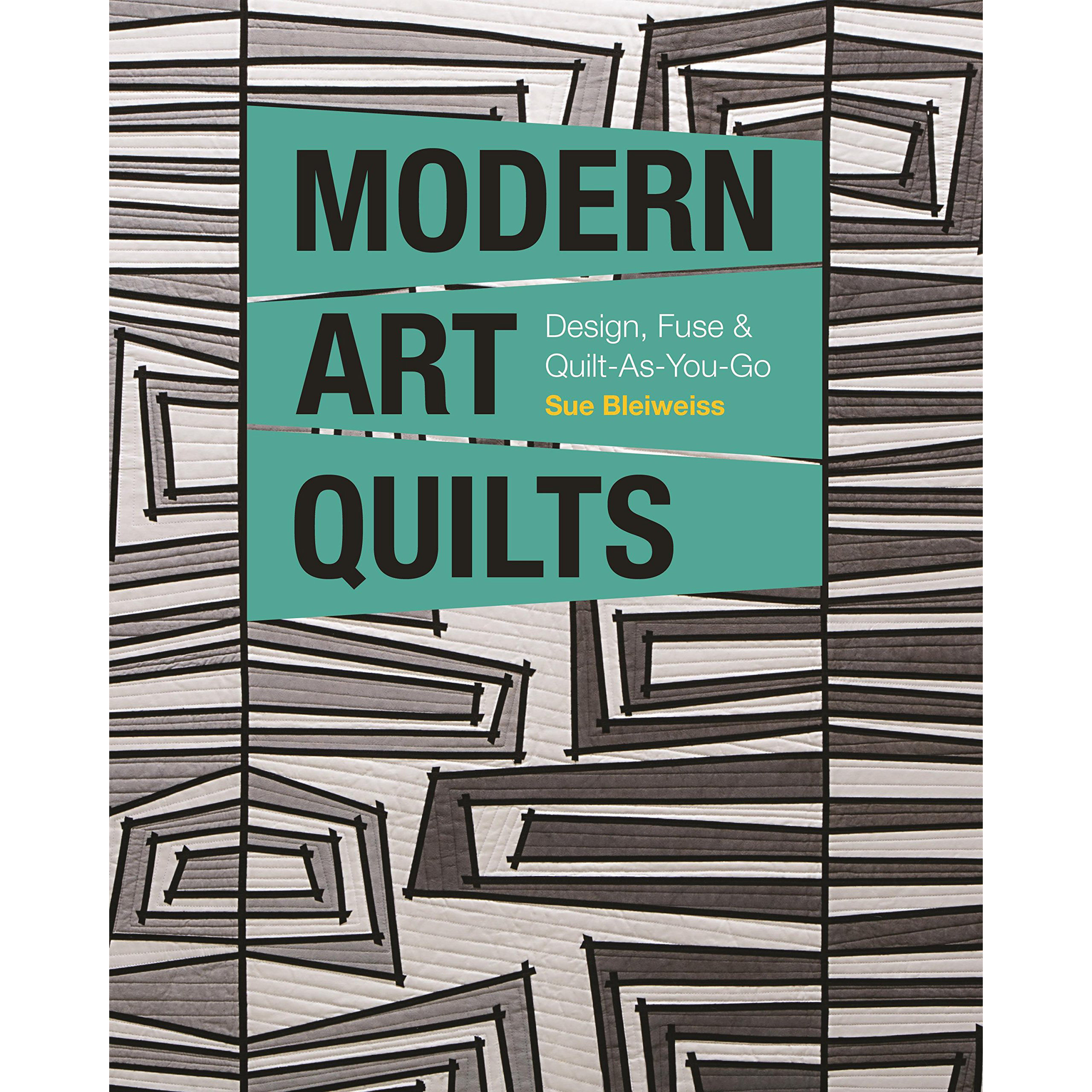 现货 Modern Art Quilts 现代手工被子设计艺术 拼布作品图案书