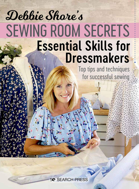 现货 Debbie Shore's Sewing Room Secrets 裁缝的专业知识剪裁书