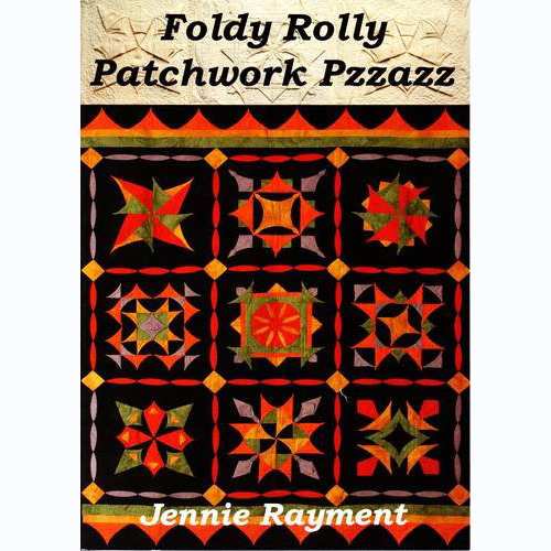 现货 Foldy Rolly Patchwork Pzzazz 22个有趣拼布袋子制作图案书