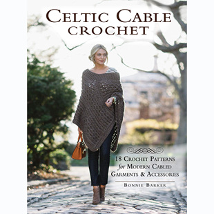 凯尔特风格 Crochet Cable 现货 现代钩针编织服装 Celtic 图样书