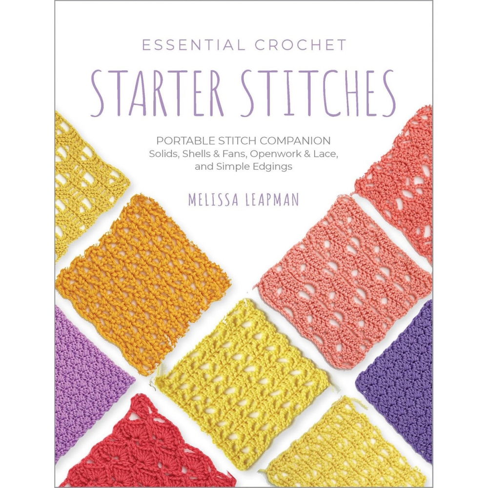 现货 英文原版 Essential Crochet Starter Stitches 基本钩针入门针法 袖珍指南 原版进口图书