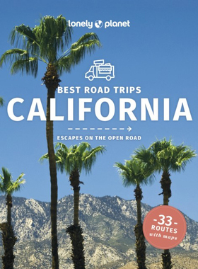 现货 英文 Lonely Planet Best Road Trips California 加州公路原版进口图书