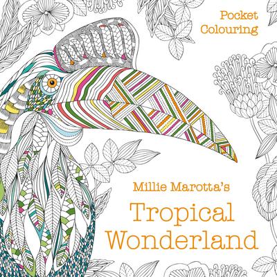 现货 Millie Marotta's Tropical Wonderland Colourin英文涂色书原版进口图书