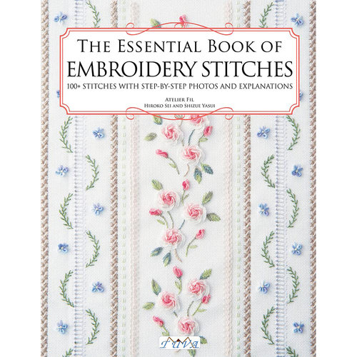现货 The Essential Book of Embroidery Stitches 刺绣针法书原版进口图书