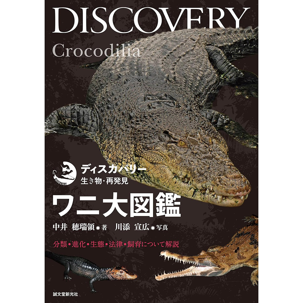 现货 ワニ大図鑑: 分類進化生態法律飼育について解説 日本鳄鱼书原版进口图书
