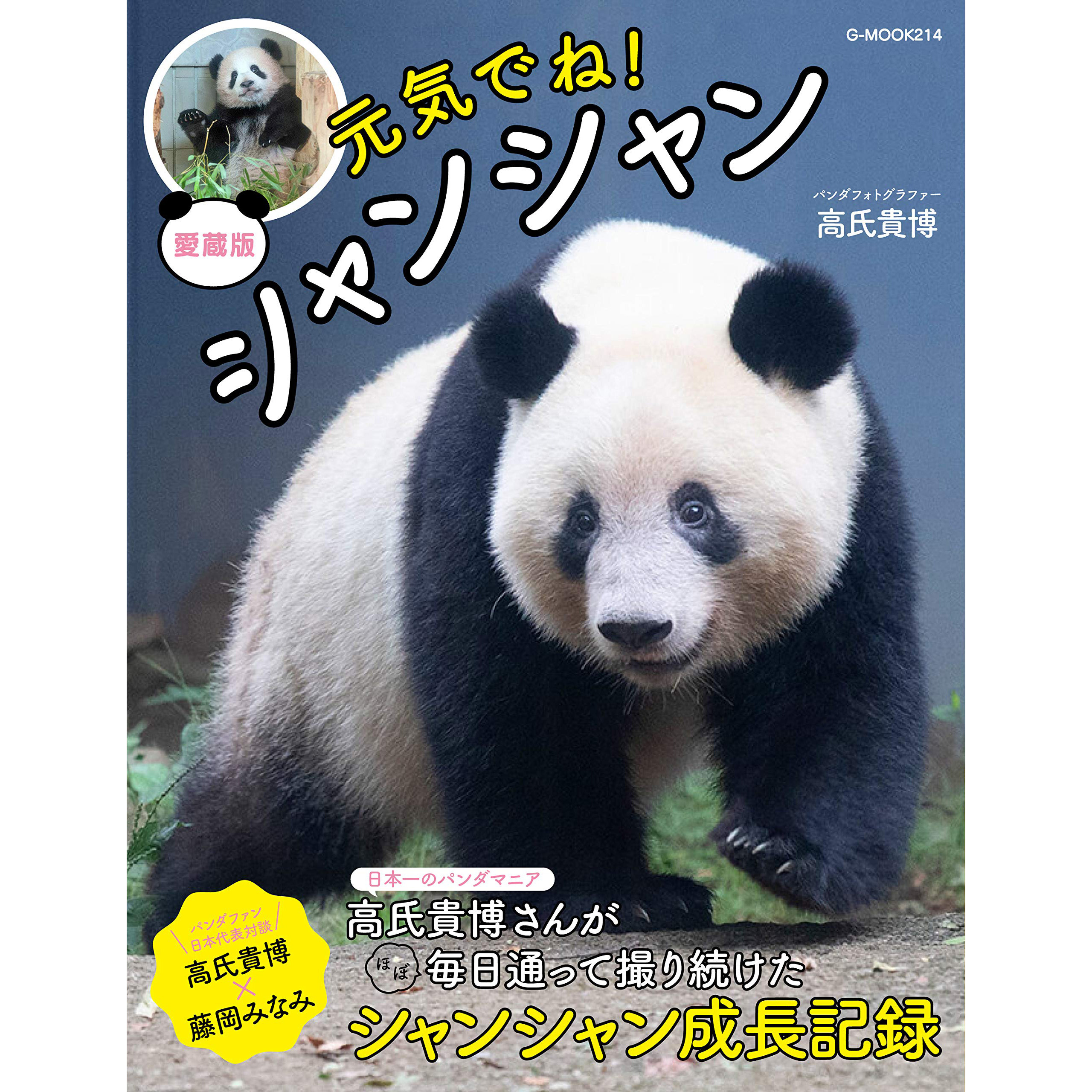 现货 日本 愛蔵版 元気でね! シャンシャン高氏貴博 香香熊猫图书原版进口图书