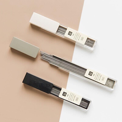 极速JIANW 3pcs/set Simple Mechanical Pencil Lead 05mm HB P