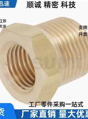 SJSPB12/13/23/24/34/36/46型黄铜 异径 异径接头