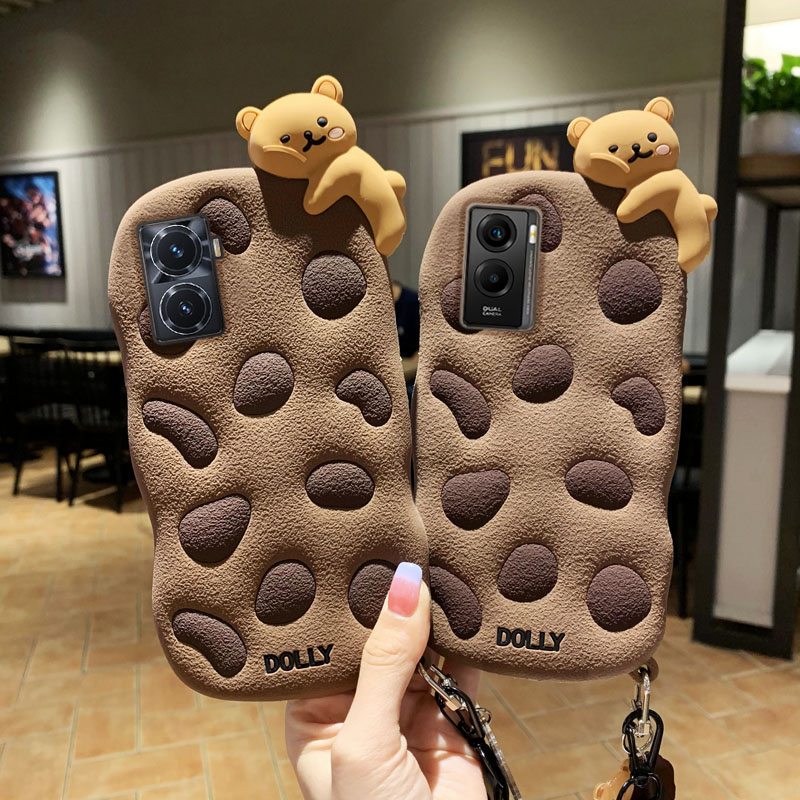 vivo趴趴饼干熊软硅胶套