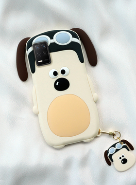 立体掌门狗realme真我q3s手机壳q5i可爱q2pro卡通gt加厚neo2t防摔v25全包v23保护v15软硅胶套v13女v11s新款x7