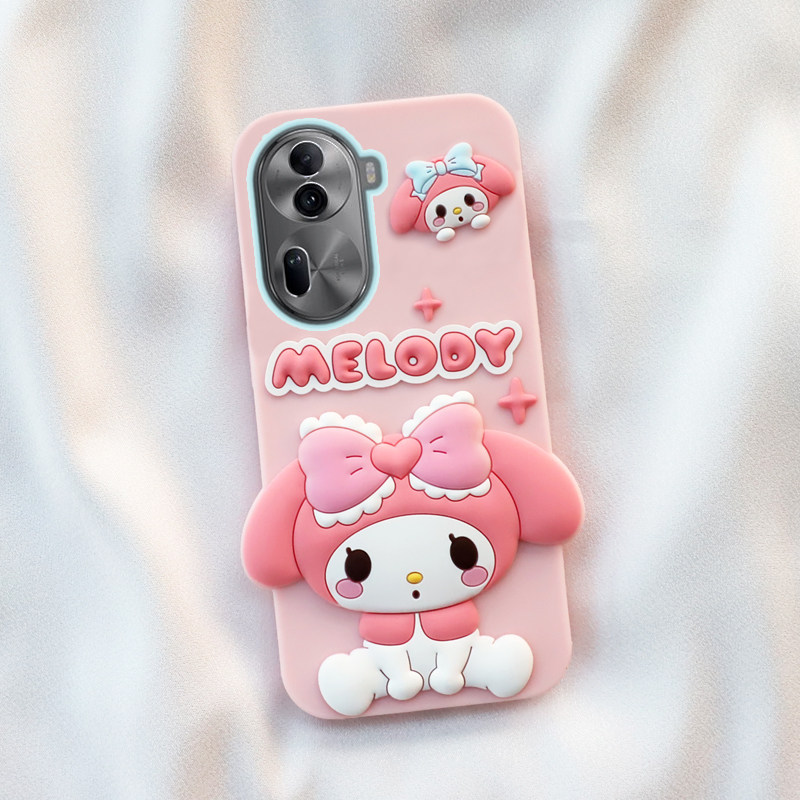 美乐蒂oppo Reno13/12手机壳11/10pro可爱9/8卡通7/6/5加厚a97/96保护a72防摔a93s全包a55软硅胶套92新款a58x,3C数码配件,手机保护套/壳,淘宝优惠券,粉丝福利购,淘宝优惠卷