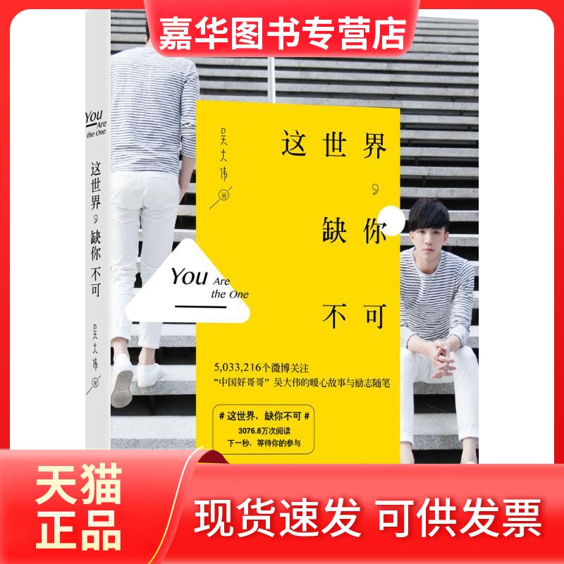 【正版现货】 这世界,缺你不可 吴大伟 著 著 湖南文艺出版社