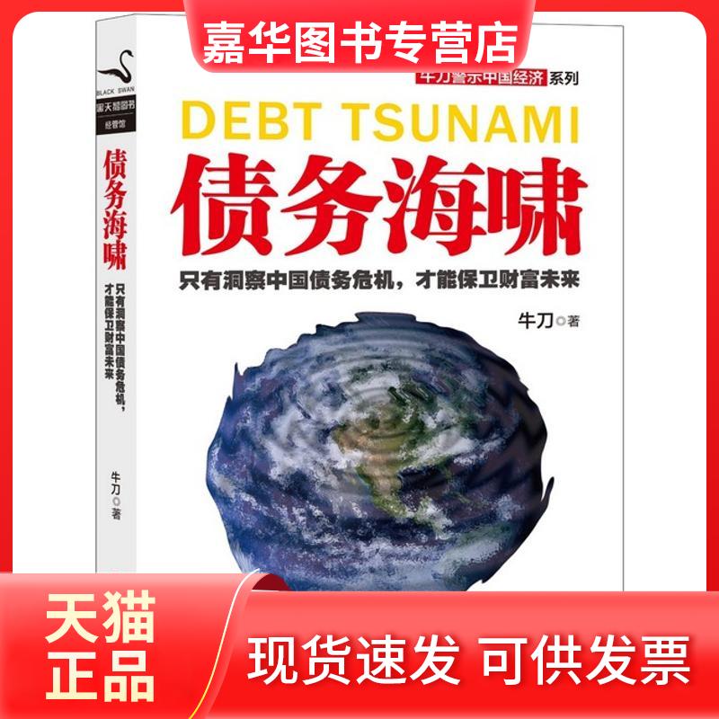 【正版现货】 债务海啸 牛刀 著 浙江人民出版社