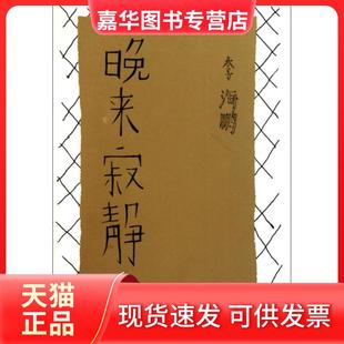 【正版现货】 晚来寂静 海 百花洲文艺