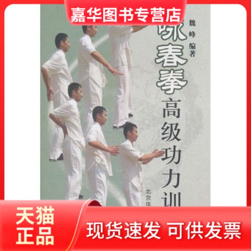 【正版现货】 咏春拳高级功力训练 魏峰 著 北京体育大学出版社