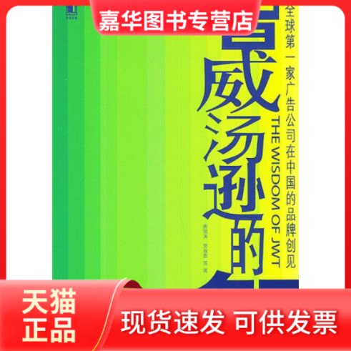 【正版现货】 智威汤逊的智——龙媒广告选书 唐锐涛 劳双恩 机械工业出版社