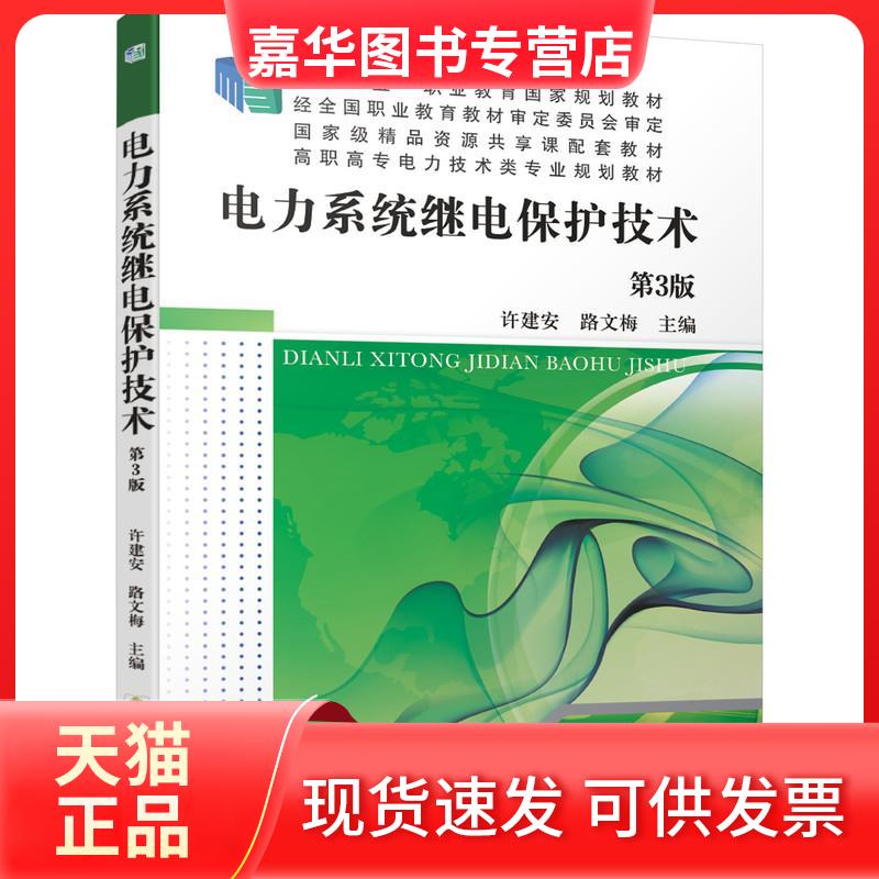 【正版现货】 电力系统继电保护技术(第3版)/许建安等 许建安路文梅 著 机械工业出版社
