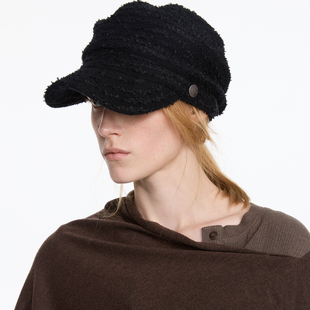 LYUOCHENG 复古香风堆堆骑士帽