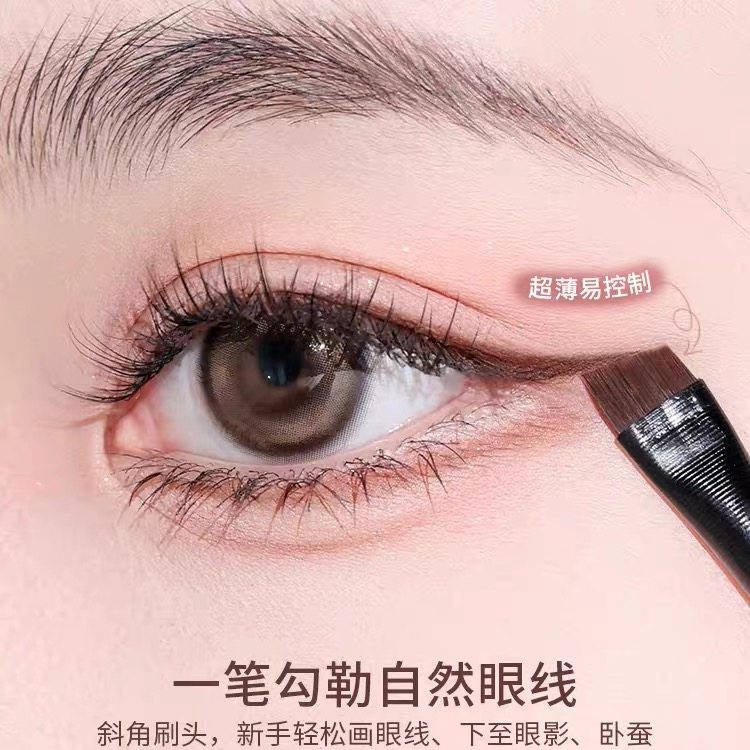 2支组合装超薄易控制眉刷眼线刷新手刀锋化妆刷子斜角脸部美容,彩妆/香水/美妆工具,化妆/美容工具,淘宝优惠券,粉丝福利购,淘宝优惠卷