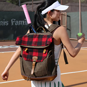 GreatSpeed网球包羽毛球包2支装 双肩高颜值复古男女同款 运动包