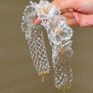 莫奈木槿花白月光原创系列花朵高定项链气质高级感日常百搭时尚 款